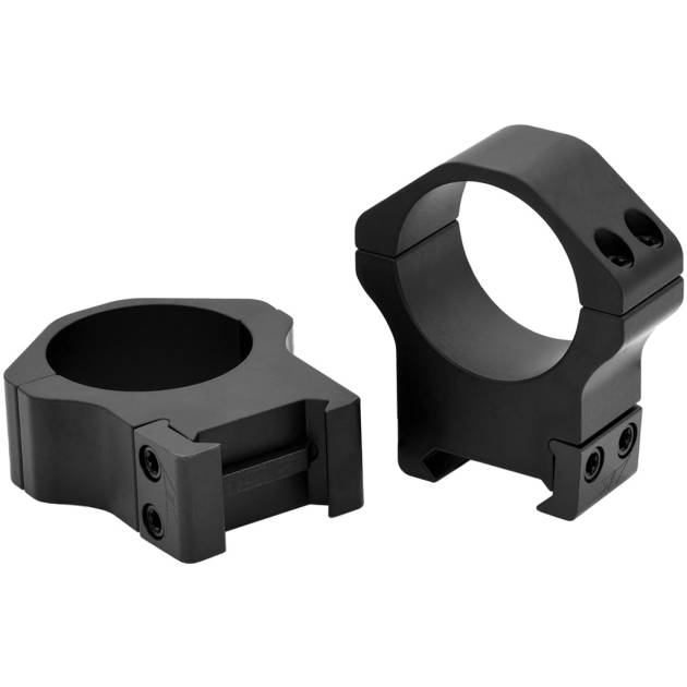 Warne Maxima Horizontal PA Scope Rings Matte Black 34mm High