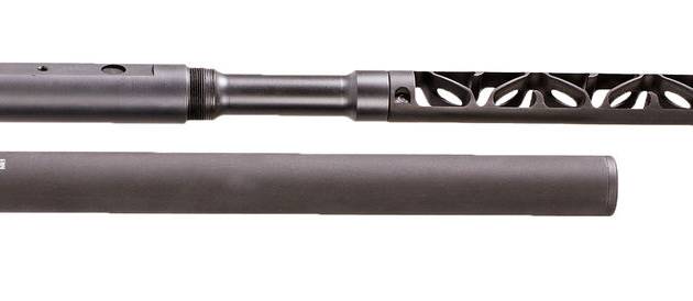 Gemtech MIST-22TD .22 LR integrally suppressed barrel assembly
