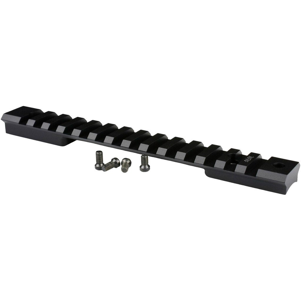 Warne Mountain Tech Tactical Rail Matte Black Savage Long Action