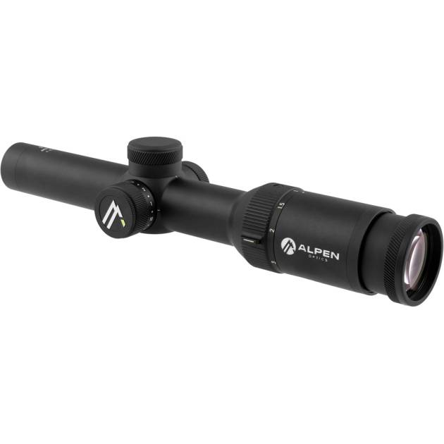 Alpen XP Rifle Scope 1-6X24 SFP MRAD w/ Duplex Reticle
