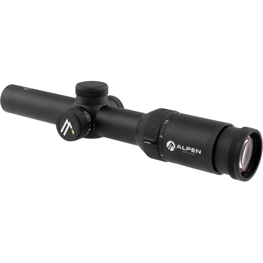 Alpen XP Rifle Scope 1-6X24 SFP MRAD w/ Duplex Reticle