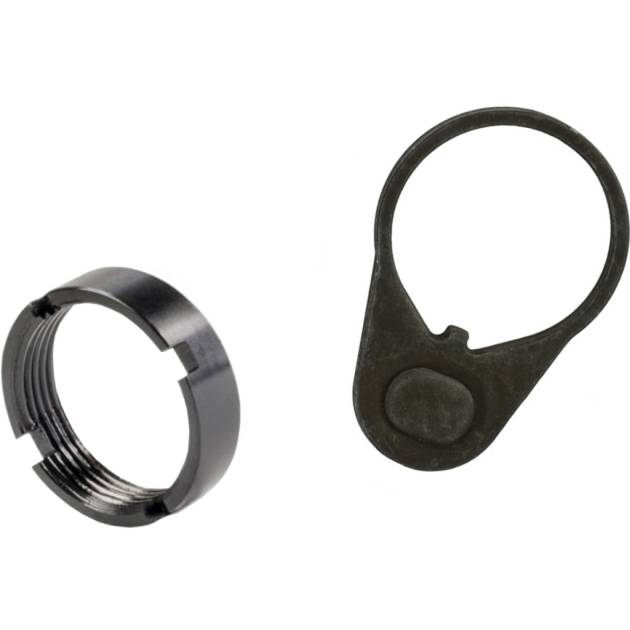 White Label Armory AR15 End Plate Kit Mil-Spec End Plate & Castle Nut
