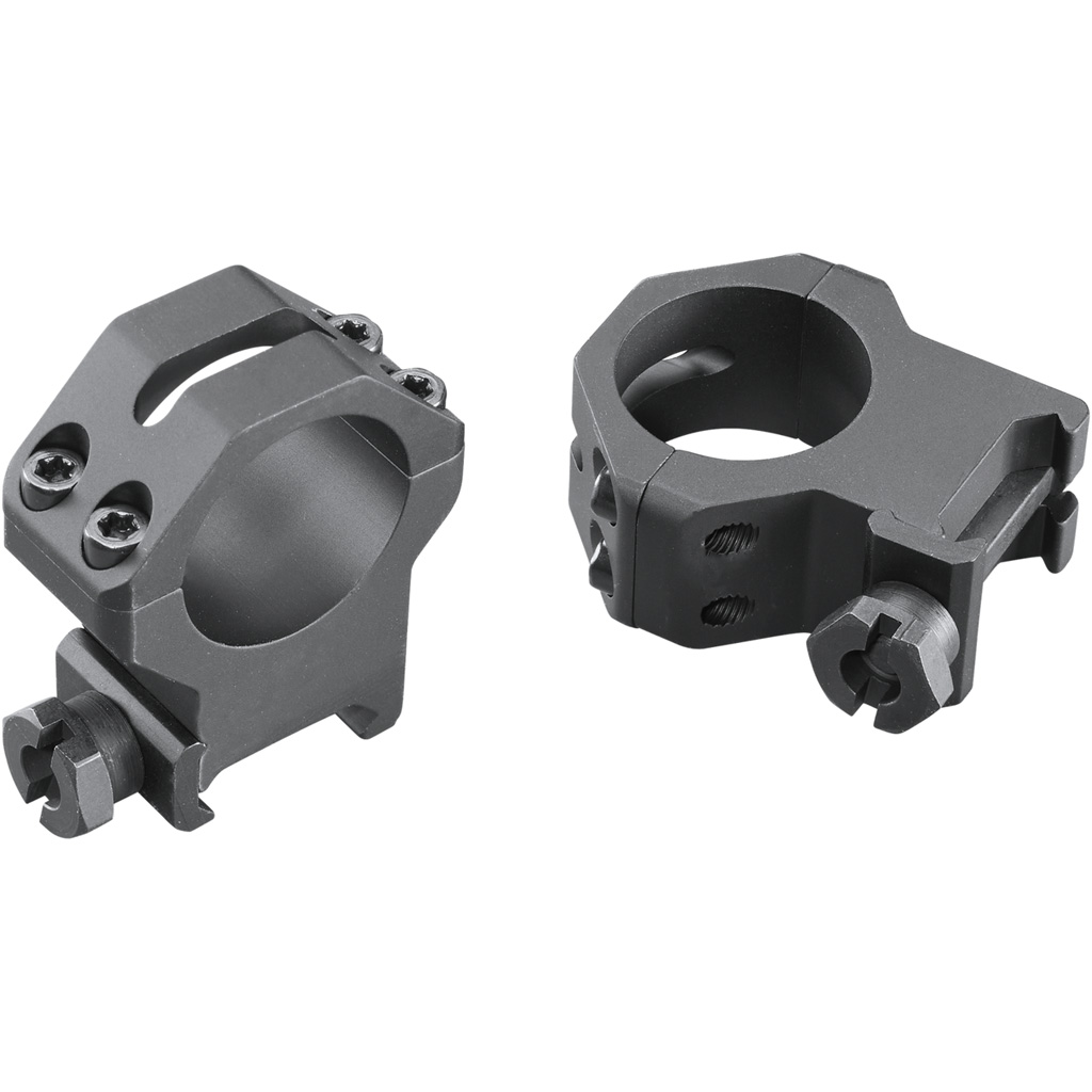 Weaver Tactical 4Hole Picatinny Ring Matte Black 1" XHigh Clamshell Pack - Image 2