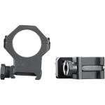 Weaver Tactical 4Hole Picatinny Ring Matte Black 1" XHigh Clamshell Pack