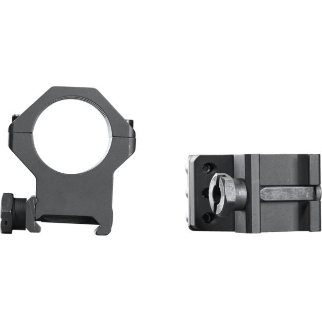 Weaver Tactical 6Hole Picatinny Ring Matte Black 1" XHigh Clamshell Pack