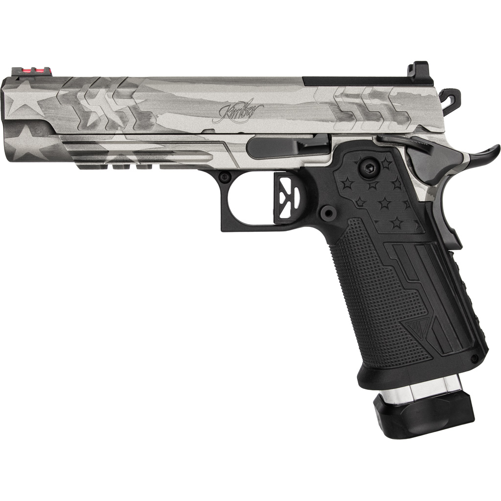 Kimber 2K11 Independence Pistol 45 ACP 5 in. Flag Silver Cerakote/ BLK 13 rd.