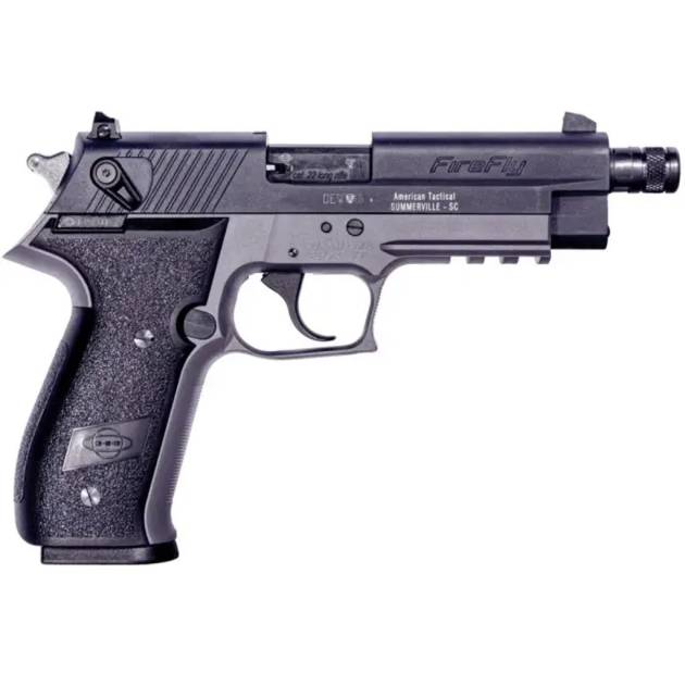 GSG Firefly Pistol 22 LR. 4.9 in. Smoke Grey Threaded 13 rd.