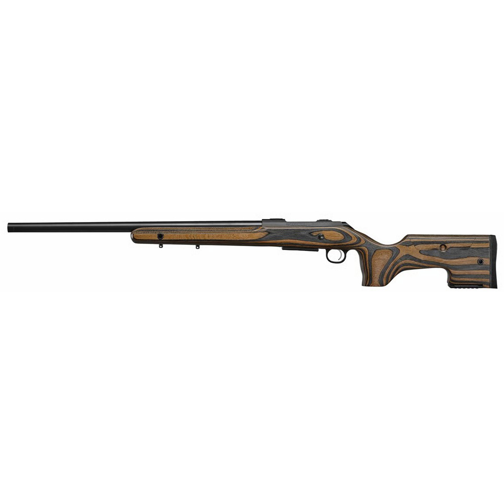 CZ 600 Plus Range Rifle 6mm CM 24 in. Grey/Brown Lam w/Adj Comb 5rd. - Image 2