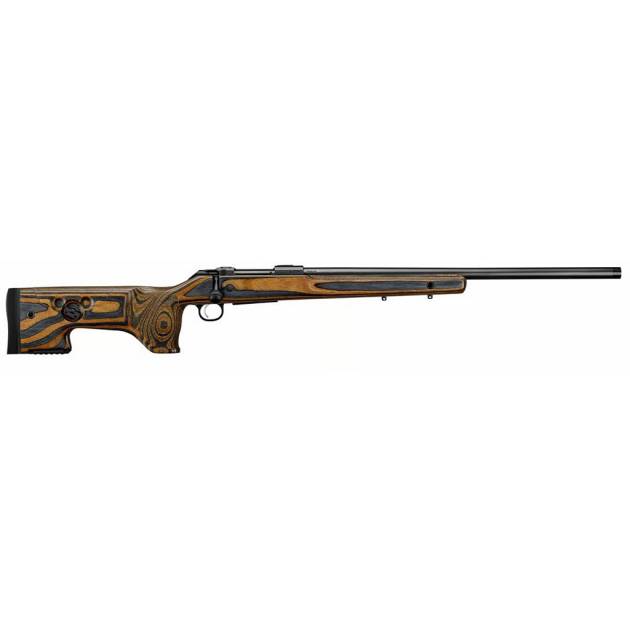 CZ 600 Plus Range Rifle 6.5 CM 24 in. Grey/Brown Lam w/Adj Comb 5rd.