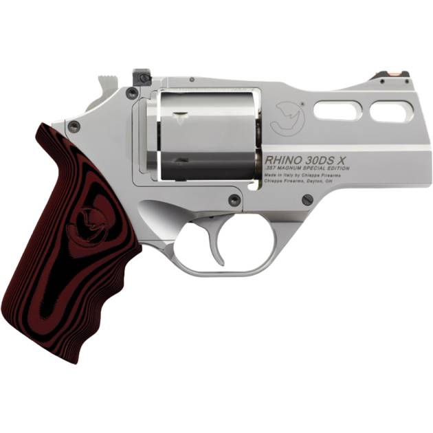 Chiappa Rhino 30 DSX Revolver 357 Mag 3 in. Stainless w/FO Front Sight 6rd