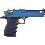 Magnum Research Desert Eagle L5 Pistol 50 AE 5 in. BLK Alum/Carbo Blue Slide/GLD 7 rd.