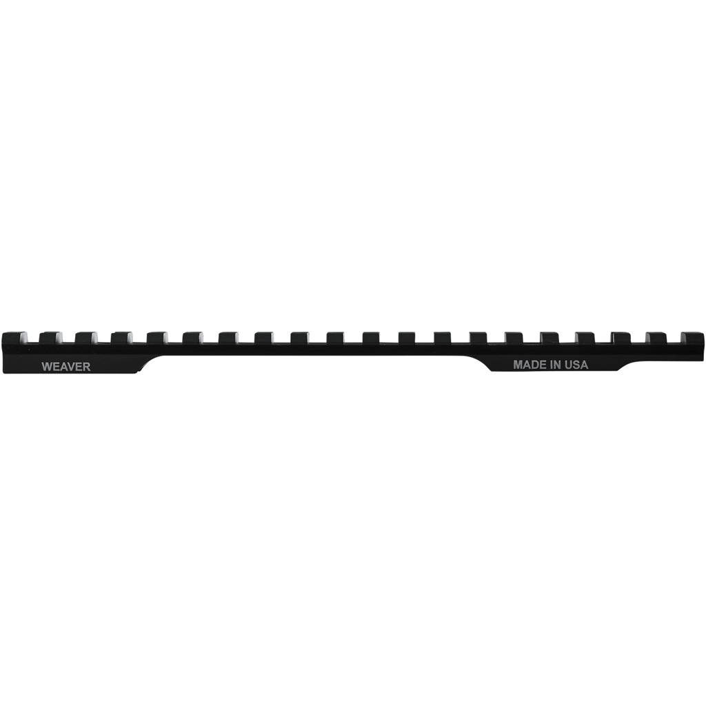 Weaver Tactical Pictny Extended Multi Slot Base Matte Black Ruger American LA Clam Pack - Image 2