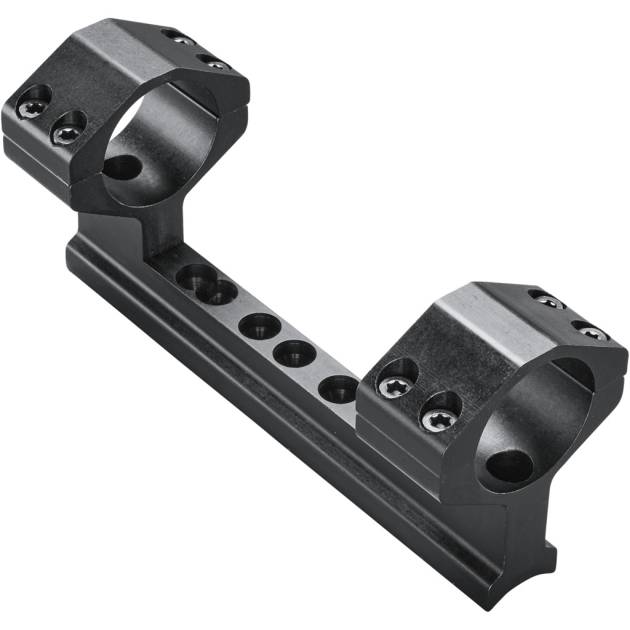 Weaver Muzzleloader Rings & Base Matte Black 1 Piece High Traditions/CVA