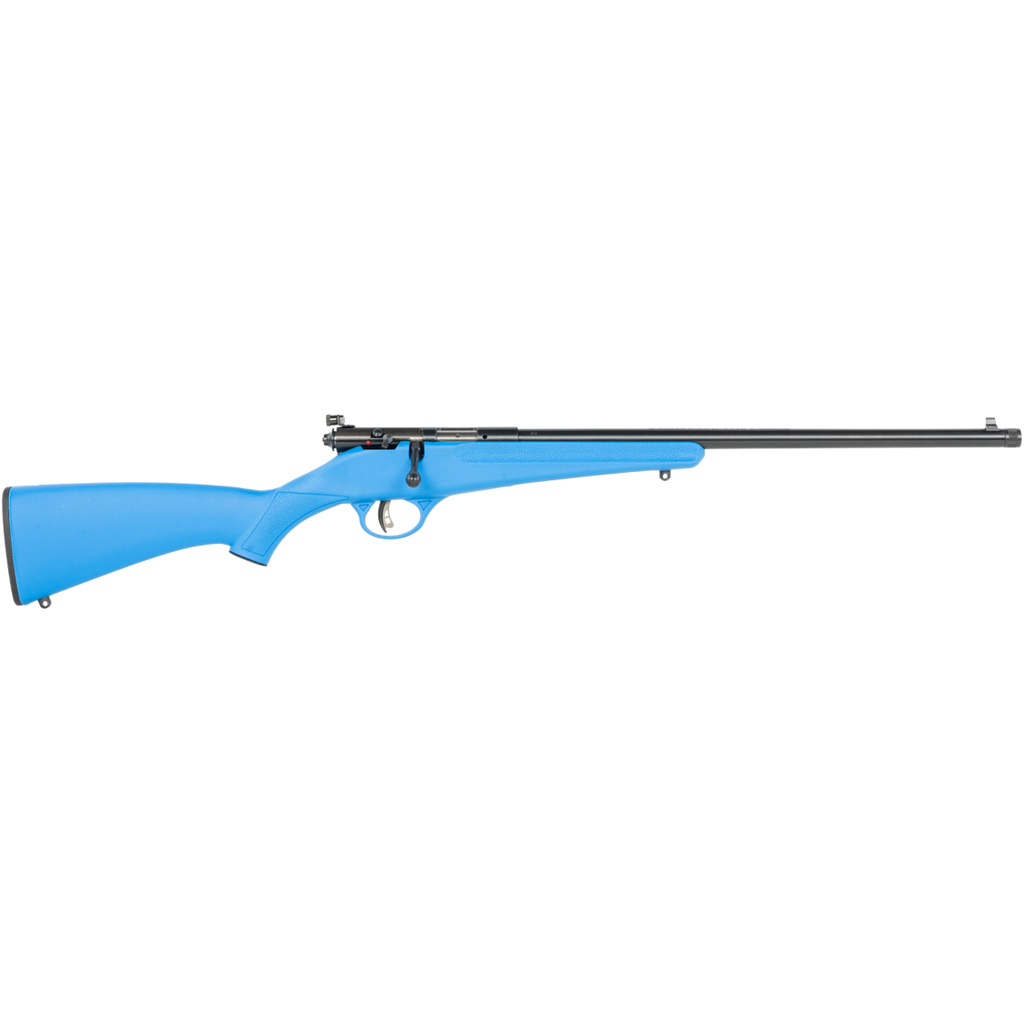 Savage Rascal Rifle 22 LR Blue Synthetic Threaded Barrel 1 rd. - Image 3