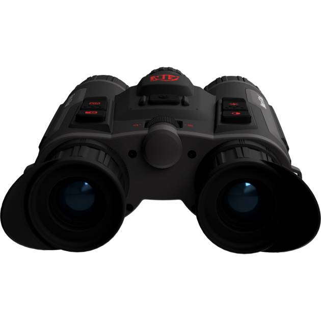 ATN Binox 6 Dual 256 LRF Thermal Binoculars 6-48x, 256X192 BLKw/Day,Night,Twilight 4K UHD &LRF