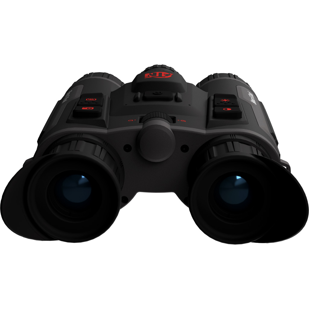 ATN Binox 6 Dual 256 LRF Thermal Binoculars 6-48x, 256X192 BLKw/Day,Night,Twilight 4K UHD &LRF