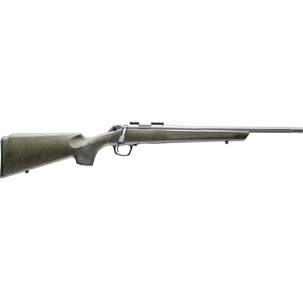 CVA Cascade XT Rimfire Rifle 22 LR 18 in. ODG w/Black Web w/Rail 10 rd.