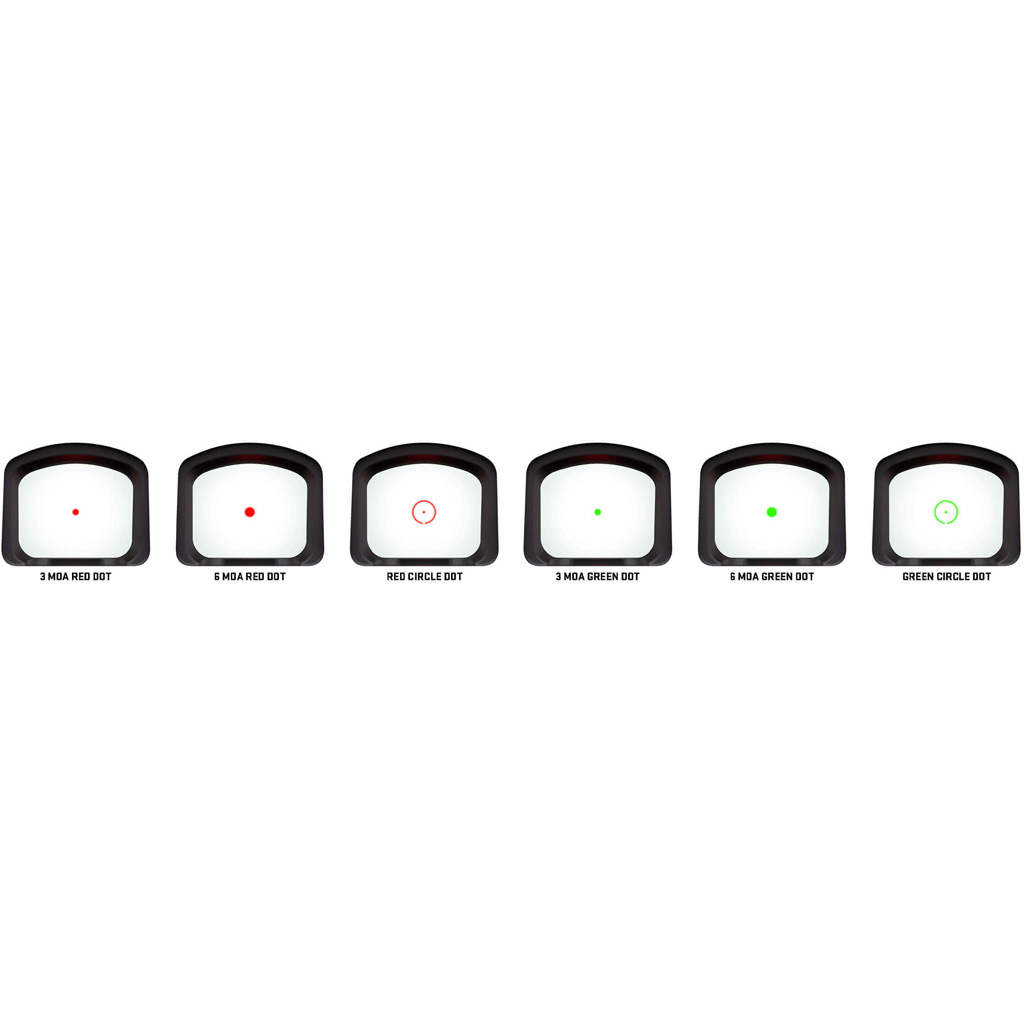 Sig Sauer Romeo-X Enclosed Reflex Sight 3 MOA Green Dot Black Compact Footprint - Image 4