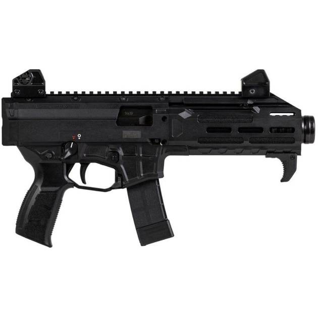 CZ Scorpion 3+ Pistol  9mm 7.8 in. Black W/SB Tactical Brace 20 rd.