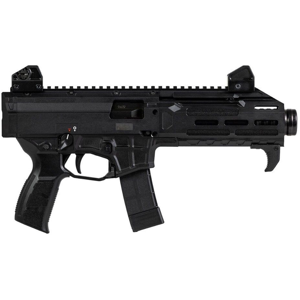 CZ Scorpion 3+ Pistol 9mm 7.8 in. Black W/SB Tactical Brace 20 rd.