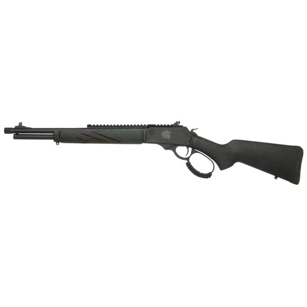 Rossi R95 Black Bear Edition Lever Action Rifle 30-30 Win. 16.5 in Triple Black w/Engraved Stk 5rd