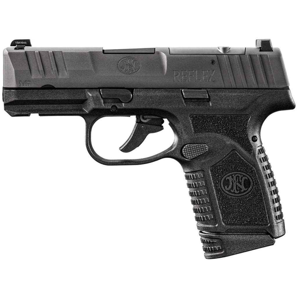 FN Reflex MRD NMS Pistol 9mm 3.3 in. Black 10 rd.