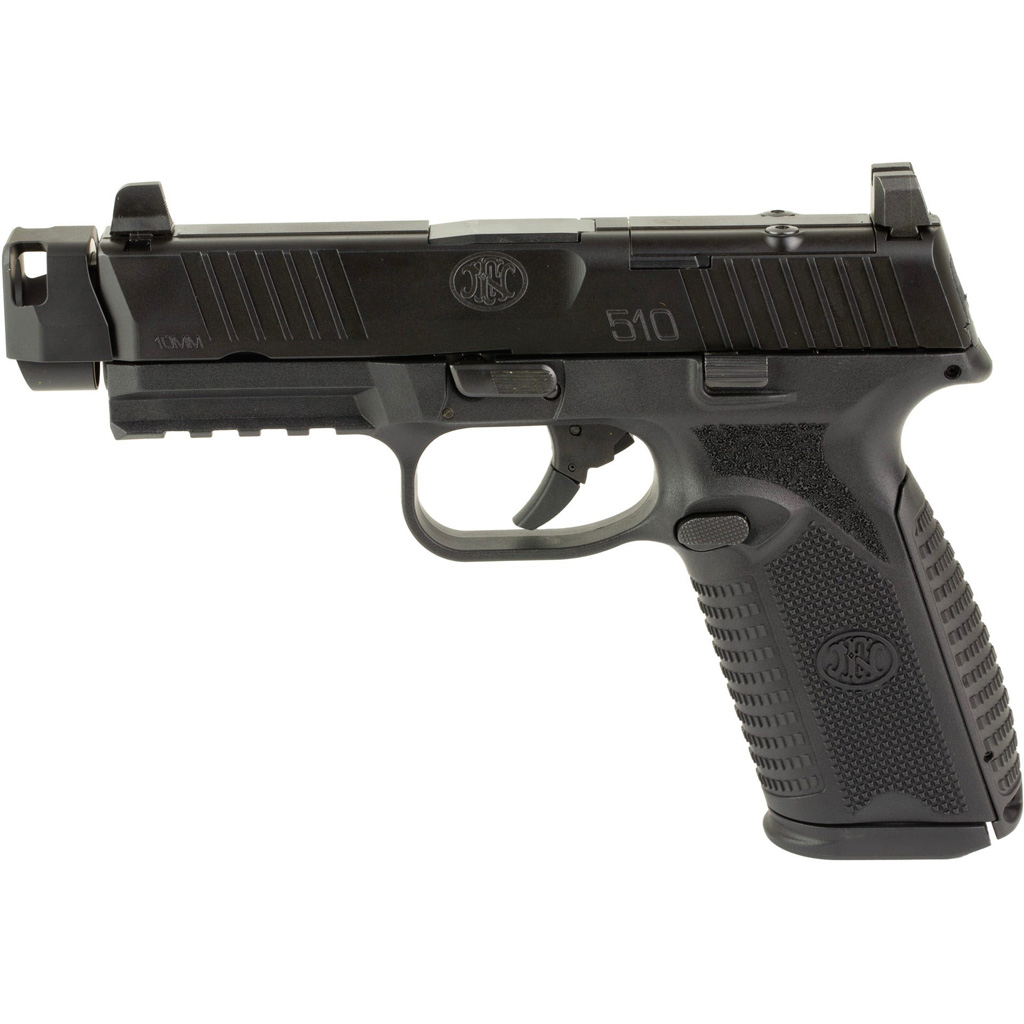 FN 510 MRD NMS Pistol 10mm 4.43 in. Black w/ Comp 15 rd. - Image 2