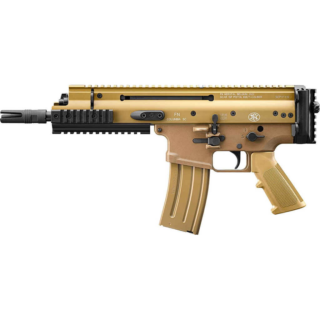 FN SCAR 15P Pistol 5.56 Nato 7.5 in. FDE w/Verticle Pic Rail 30 rd. - Image 2