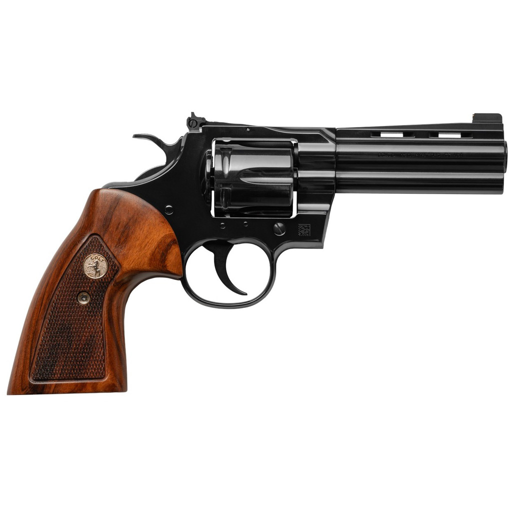 CNC Colt Boa Revolver 357 Mag 4.25 in. Blued w/Rosewood 6 rd. - Image 2
