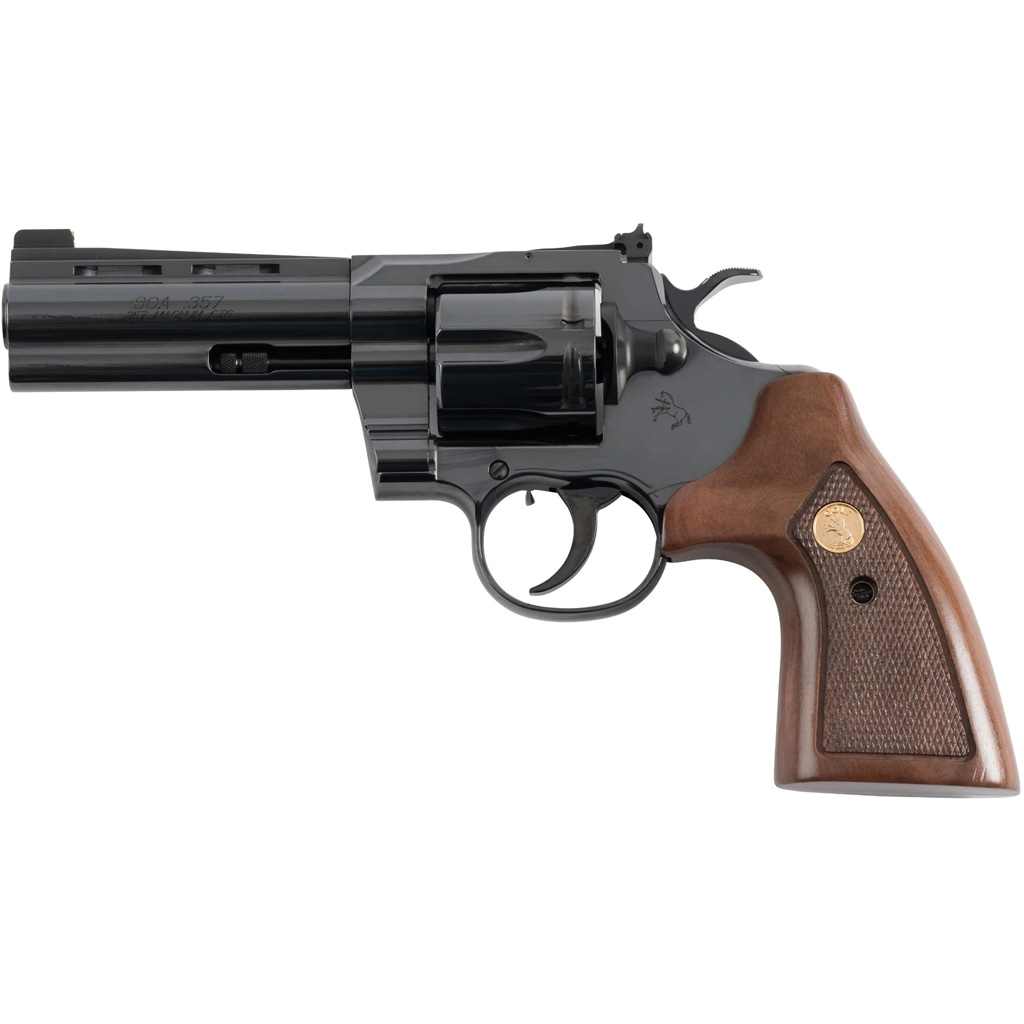 CNC Colt Boa Revolver 357 Mag 4.25 in. Blued w/Rosewood 6 rd.