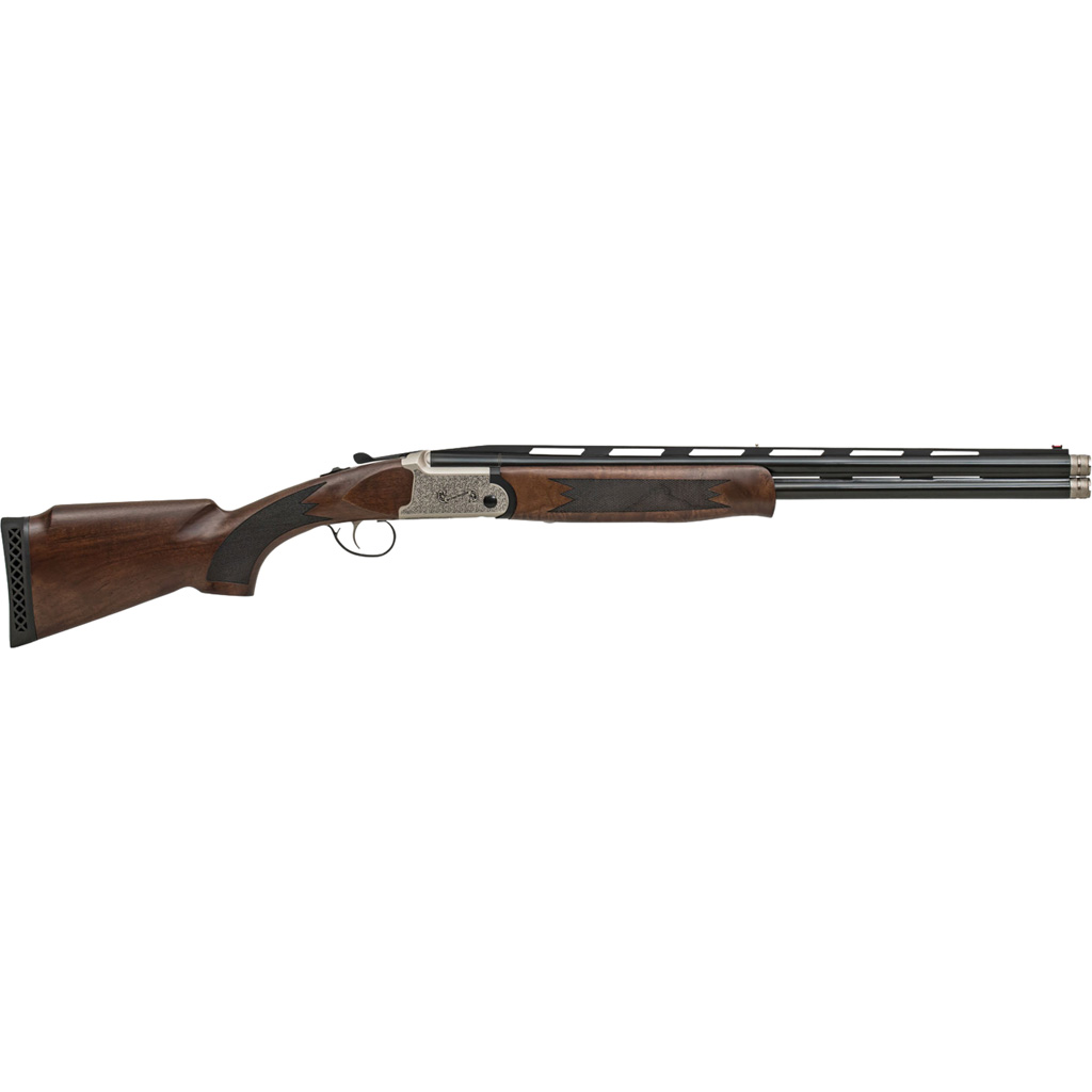 Keystone Over/Under Sporting Shotgun 20ga 22in Walnut/Deluxe Engrvd Silver w/Ext Chokes
