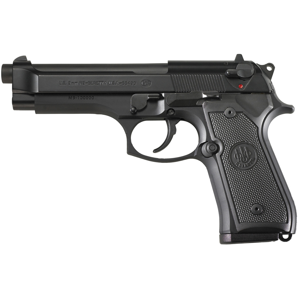 Beretta M9 Pistol 9mm 4.9 in. Black 15 rd. - Image 2