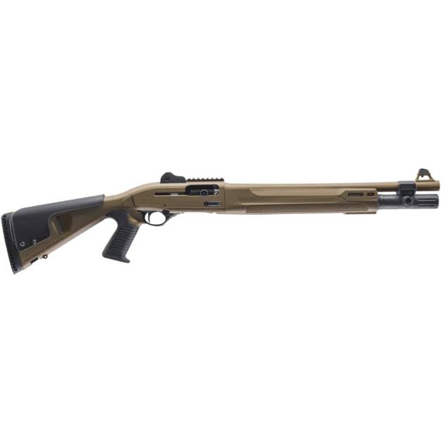 Beretta 1301 Tactical C Mod 2 Pistol Grip Shotgun 12 ga. 18.5 in. FDE 7 rd.