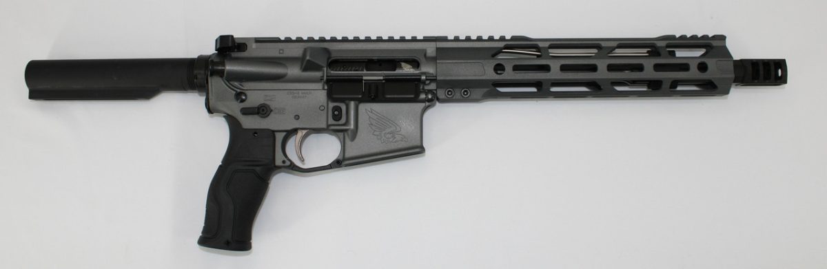 Core Elite Ops CEO15P02 Battle Series Pistol 5.56 NATO 10.5" Tactical Grey Cerakote