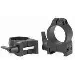 WARNE 1" QD STEEL RINGS MATTE MED