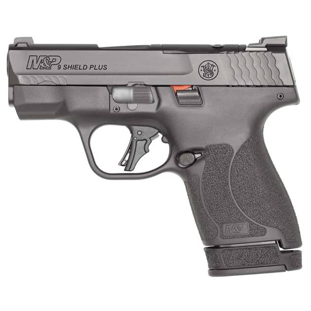 Smith & Wesson M&P Shield Plus 9mm optics-ready pistol with 3.1-inch barrel