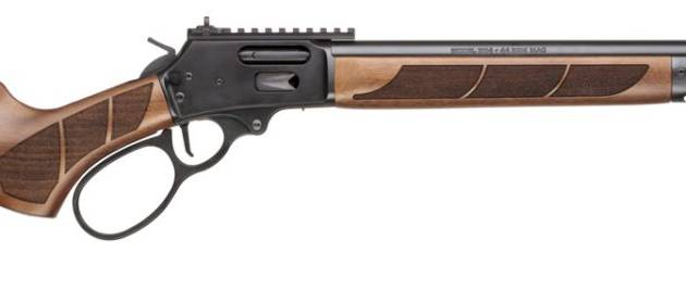 Smith & Wesson Model 1854 .45 Long Colt lever-action rifle with threaded barrel