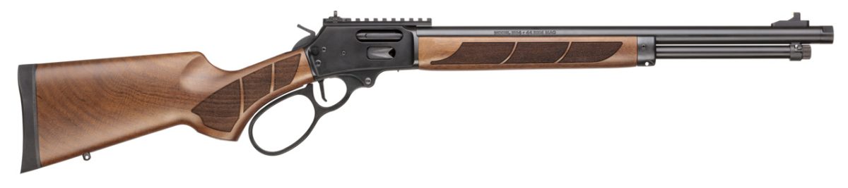 Smith & Wesson Model 1854 .45 Long Colt lever-action rifle with threaded barrel
