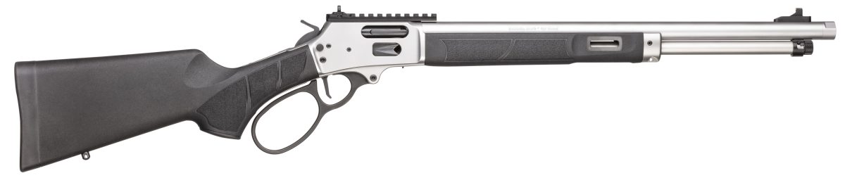 Smith & Wesson Model 1854 .45 Long Colt lever-action rifle with black synthetic stock