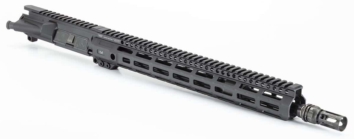 Gemtech GVAC 5.56 NATO upper receiver with 16.1-inch barrel and 15-inch M-LOK handguard