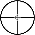 TruGlo TruBrite 30 Hunter Scope Black 1-4x24 30mm