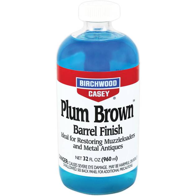 Birchwood Casey Plum Brown Barrel Finish 32 oz.