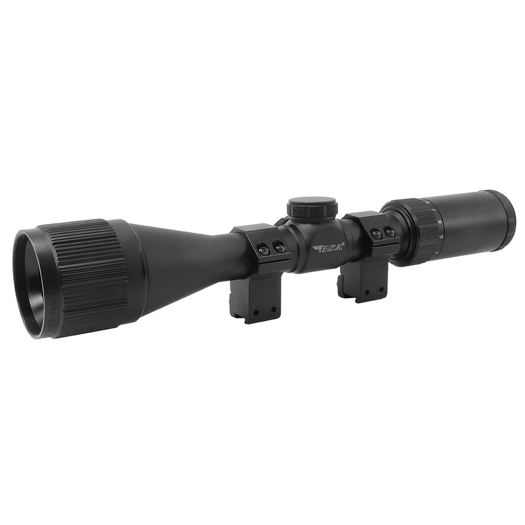 BSA Optics Outlook Air Rifle Scope 4x32mm Mil-Dot w/ Rings - Image 3