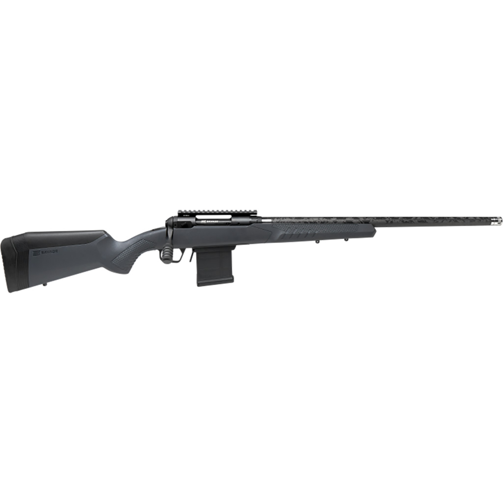 Savage 110 Carbon Tactical Rifle 6.5 Creedmoor 22 in. Grey RH - Image 2