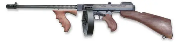 THOMPS 1927A1 DELX 45ACP RFL 100RD DET STOCK