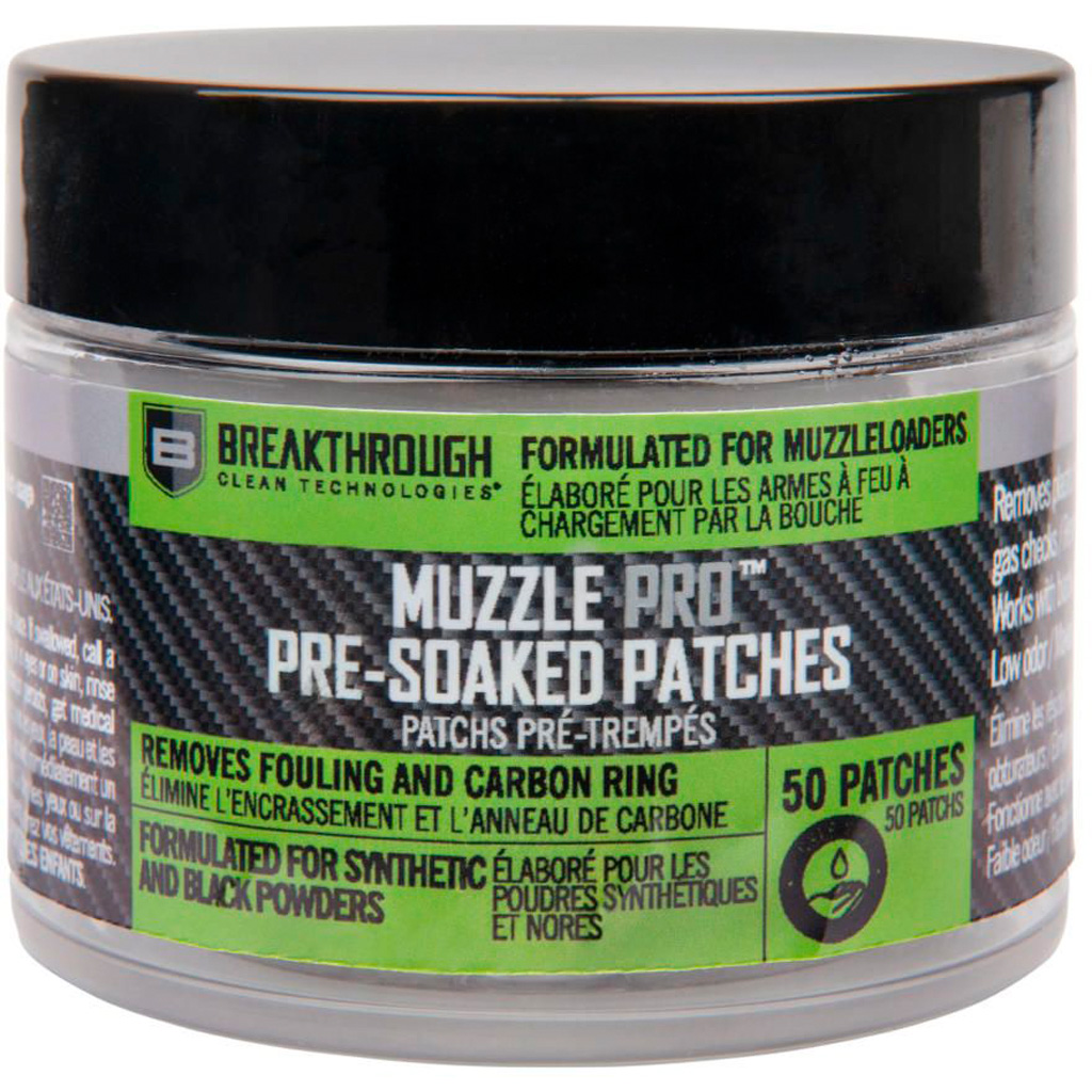 Breakthrough MuzzlePro Pre-Soaked Cleaning Patches - Image 2