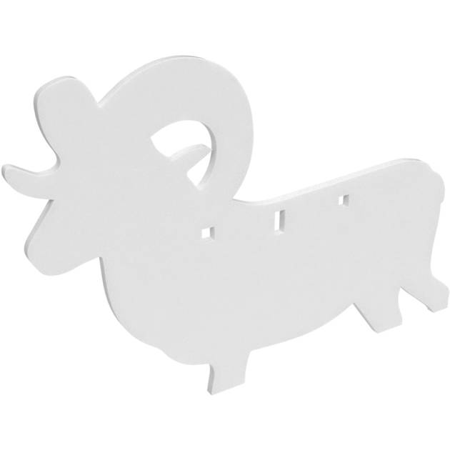 Birchwood Casey Ar500 Silhouette 3-Hole Ram 3/8"