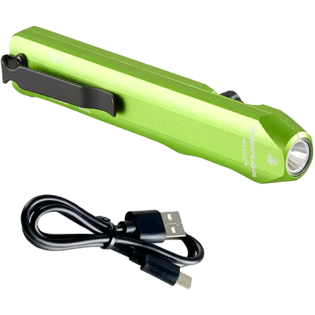 Streamlight WedgeXT Flashlight 1000 Lumen Lime Green w/Cable - Image 2