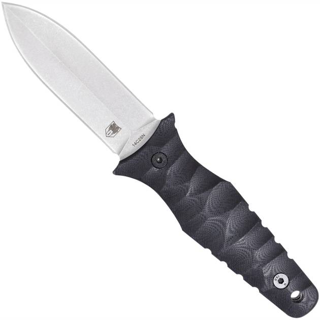 CobraTec Claymore Dagger Fixed Blade Satin Stonewash