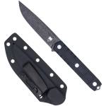 CobraTec Outdoor Warrior Knife Fixed Blade Black